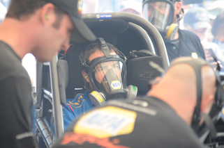 Ron Capps Starting Engine